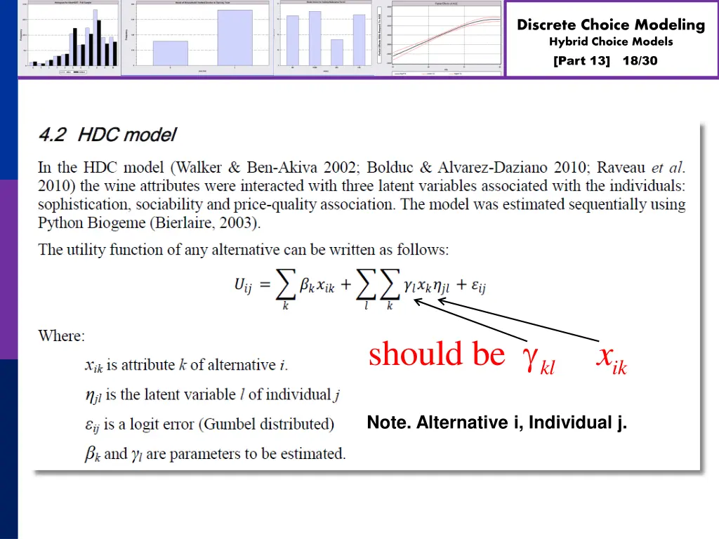 discrete choice modeling hybrid choice models 17