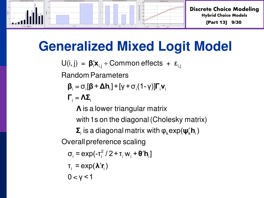 discrete choice modeling hybrid choice models 8
