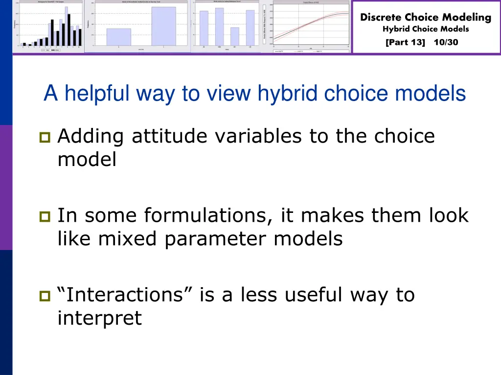 discrete choice modeling hybrid choice models 9