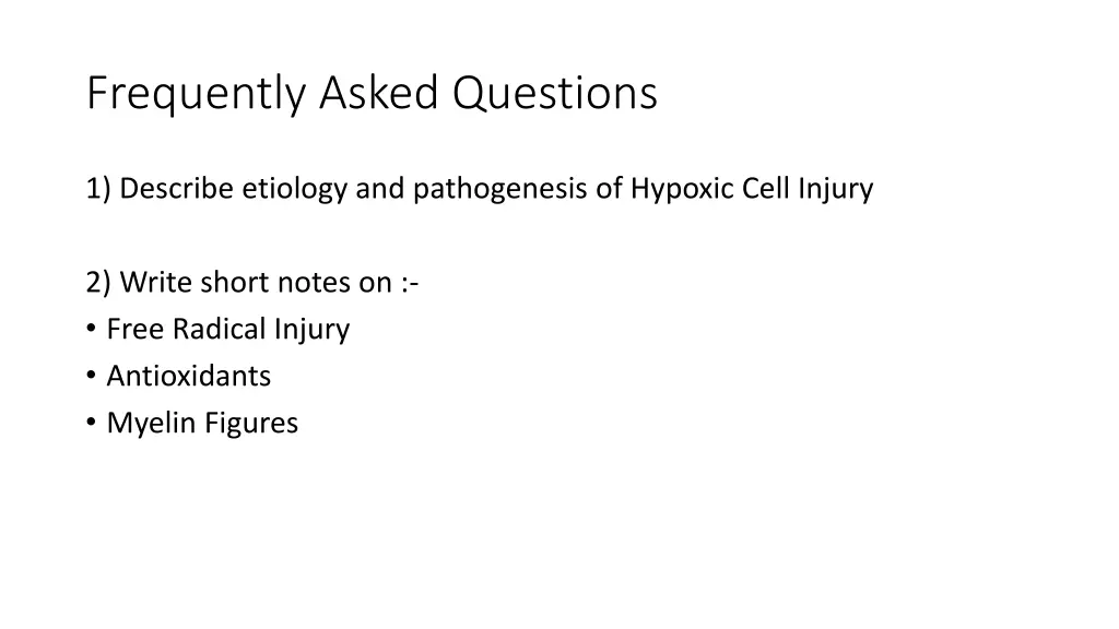 frequently asked questions