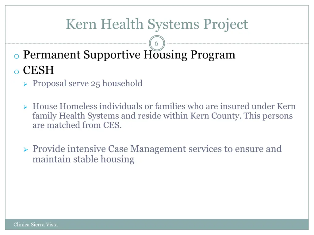 kern health systems project