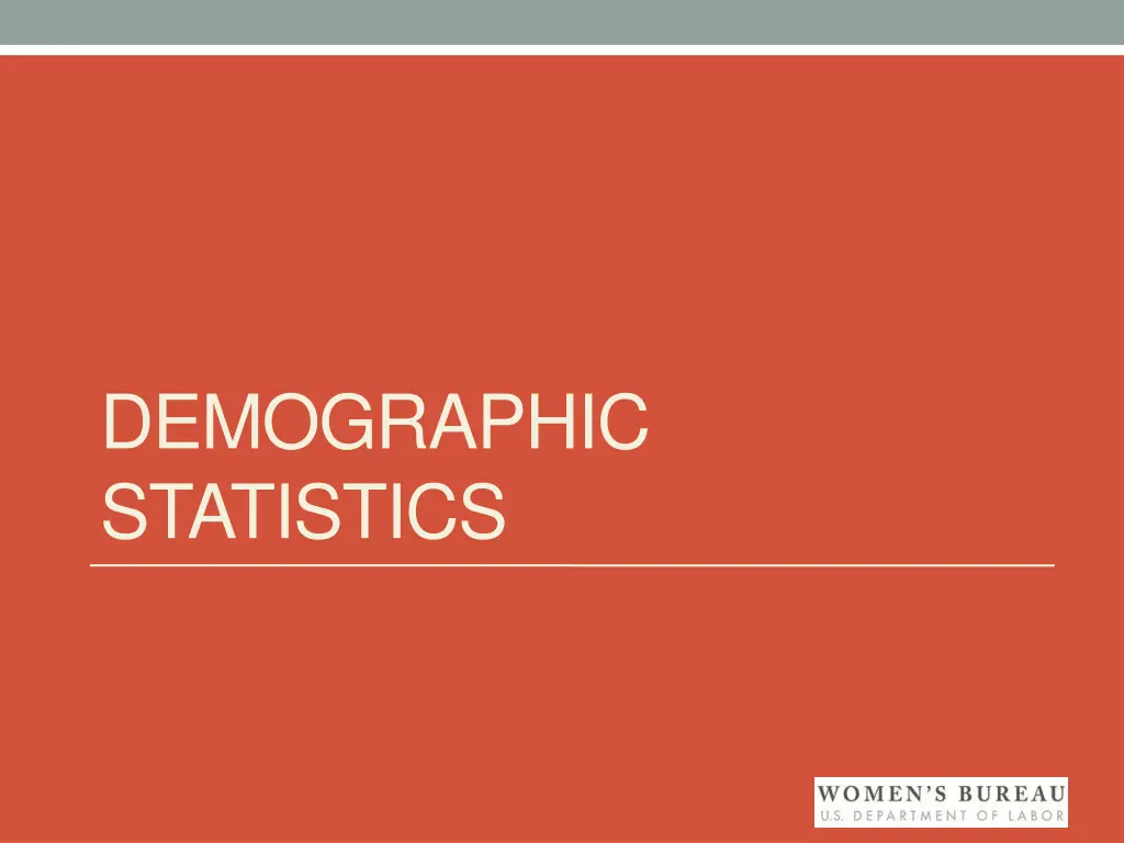 demographic statistics
