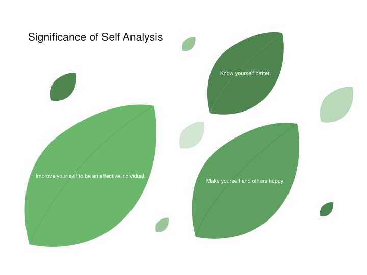 significance of self analysis