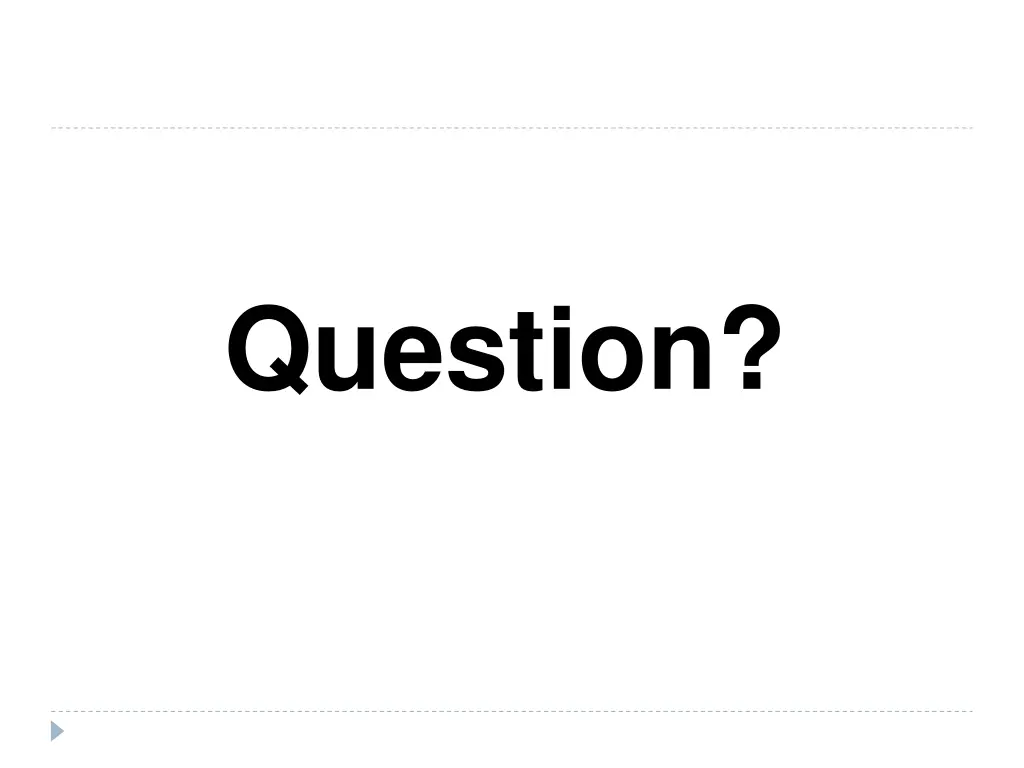 question