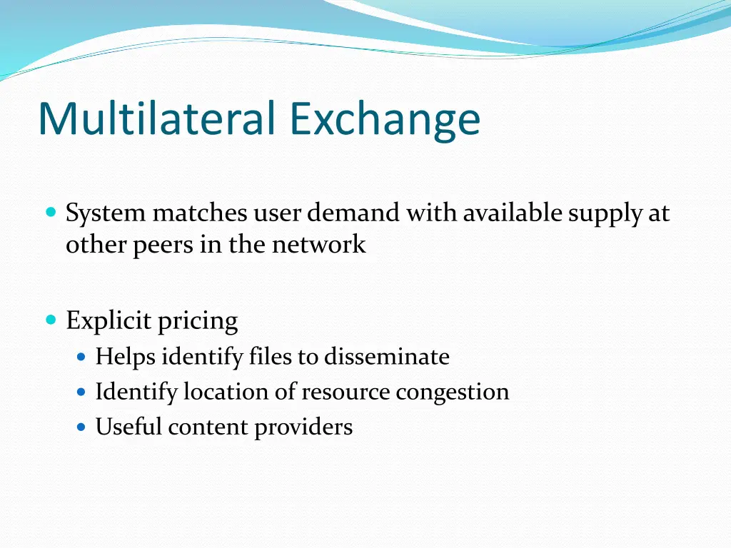 multilateral exchange