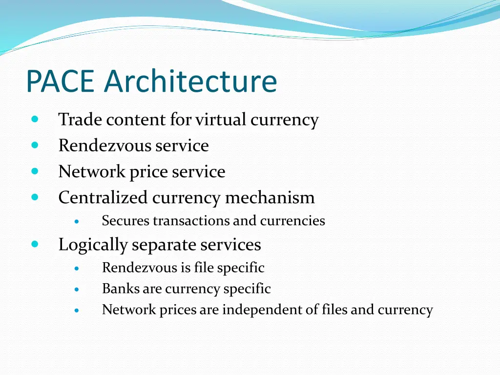 pace architecture