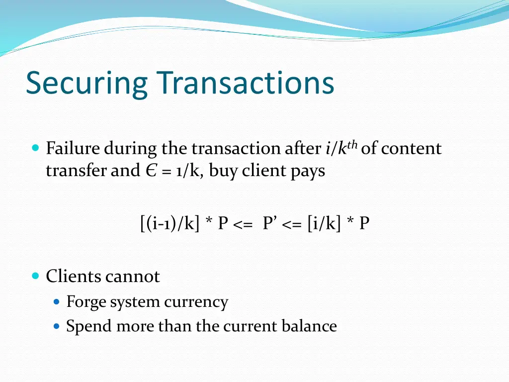 securing transactions 1