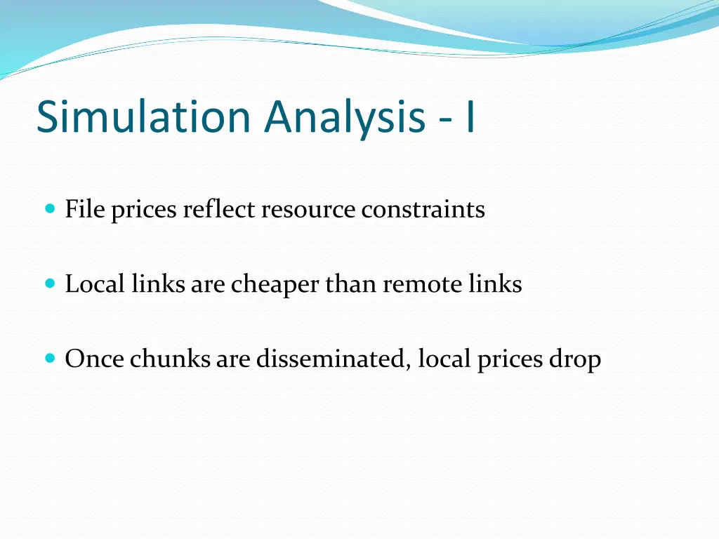 simulation analysis i 1