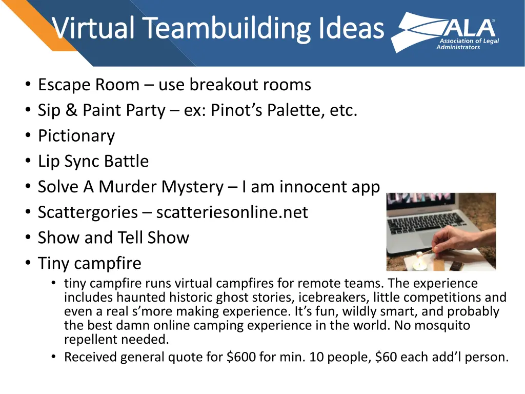 virtual teambuilding ideas virtual teambuilding