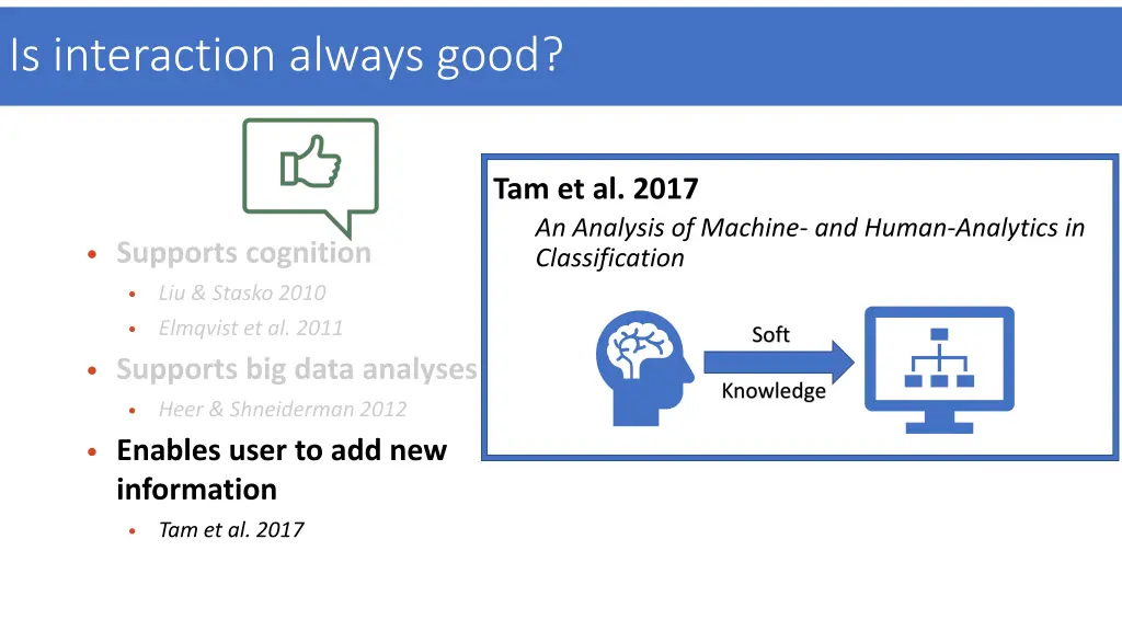 is interaction always good 3