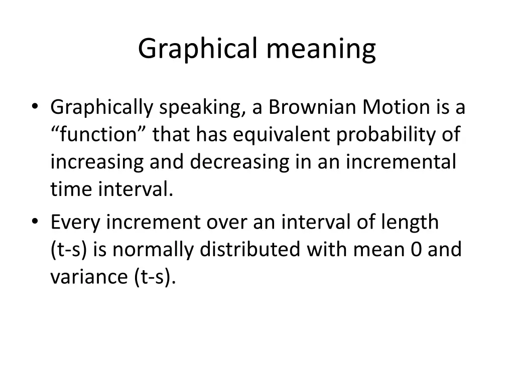 graphical meaning