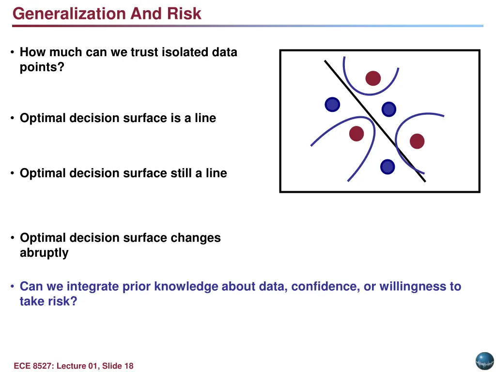 generalization and risk 1
