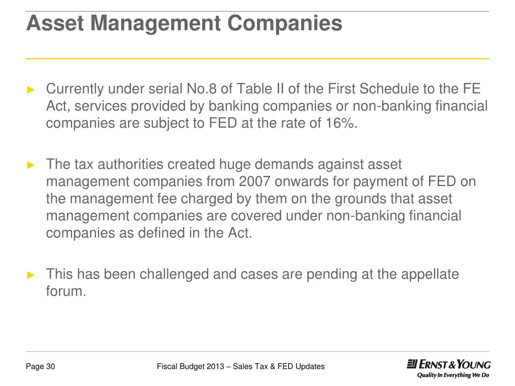 asset management companies