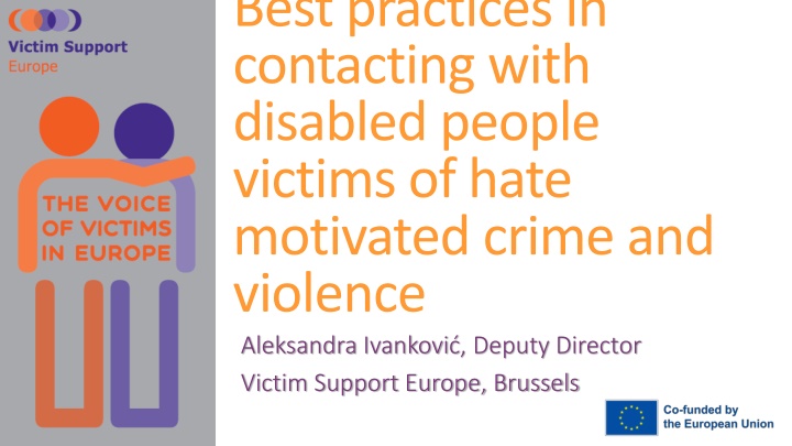 best practices in contacting with disabled people