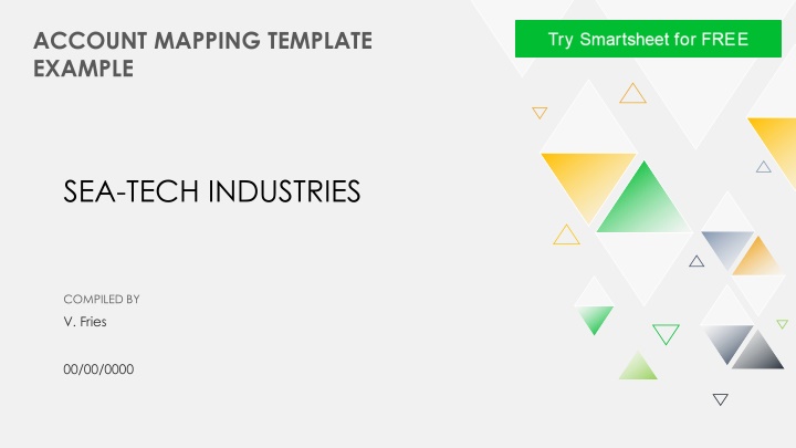 account mapping template example