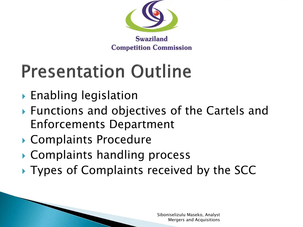enabling legislation functions and objectives