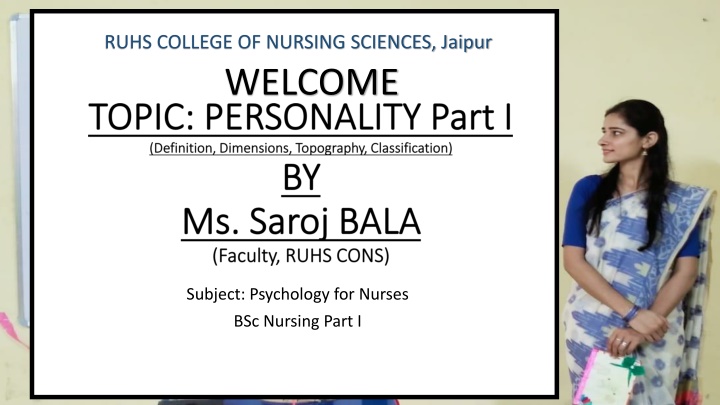 ruhs college of nursing sciences jaipur welcome