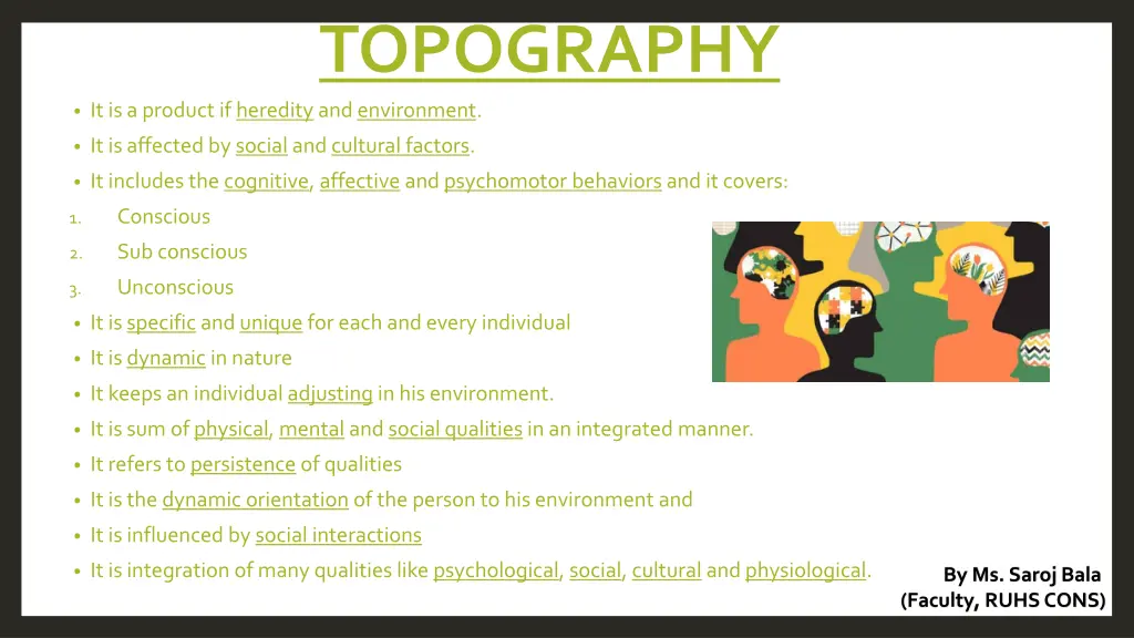 topography