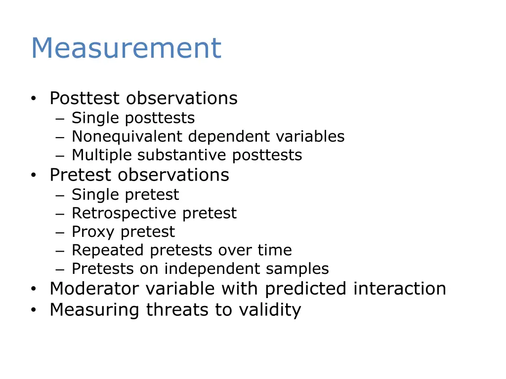 measurement