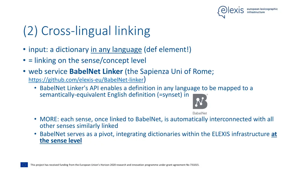 2 cross lingual linking
