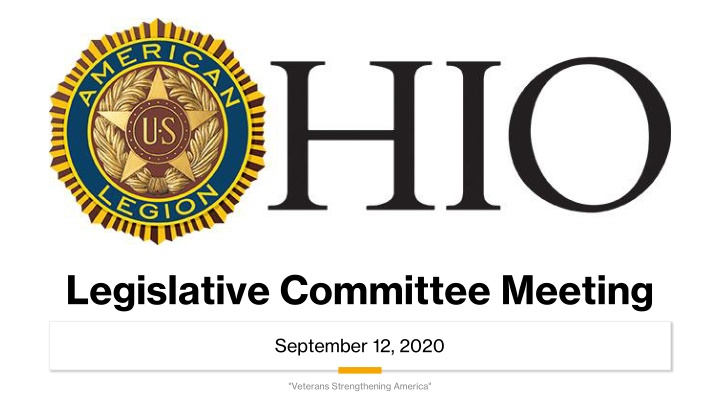 legislative committee meeting
