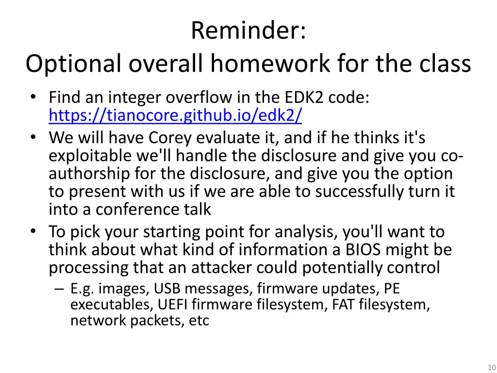 reminder