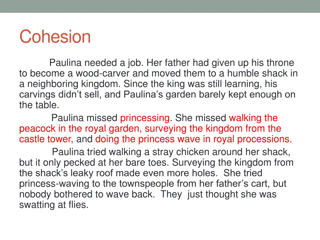 cohesion 3