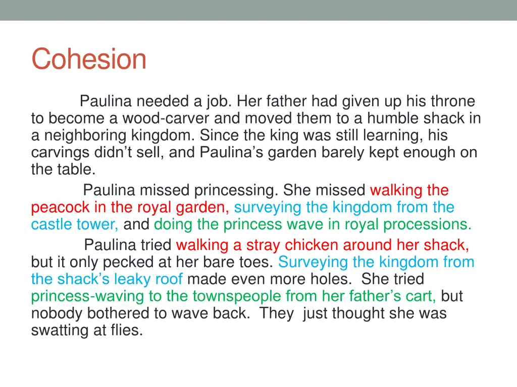 cohesion 4