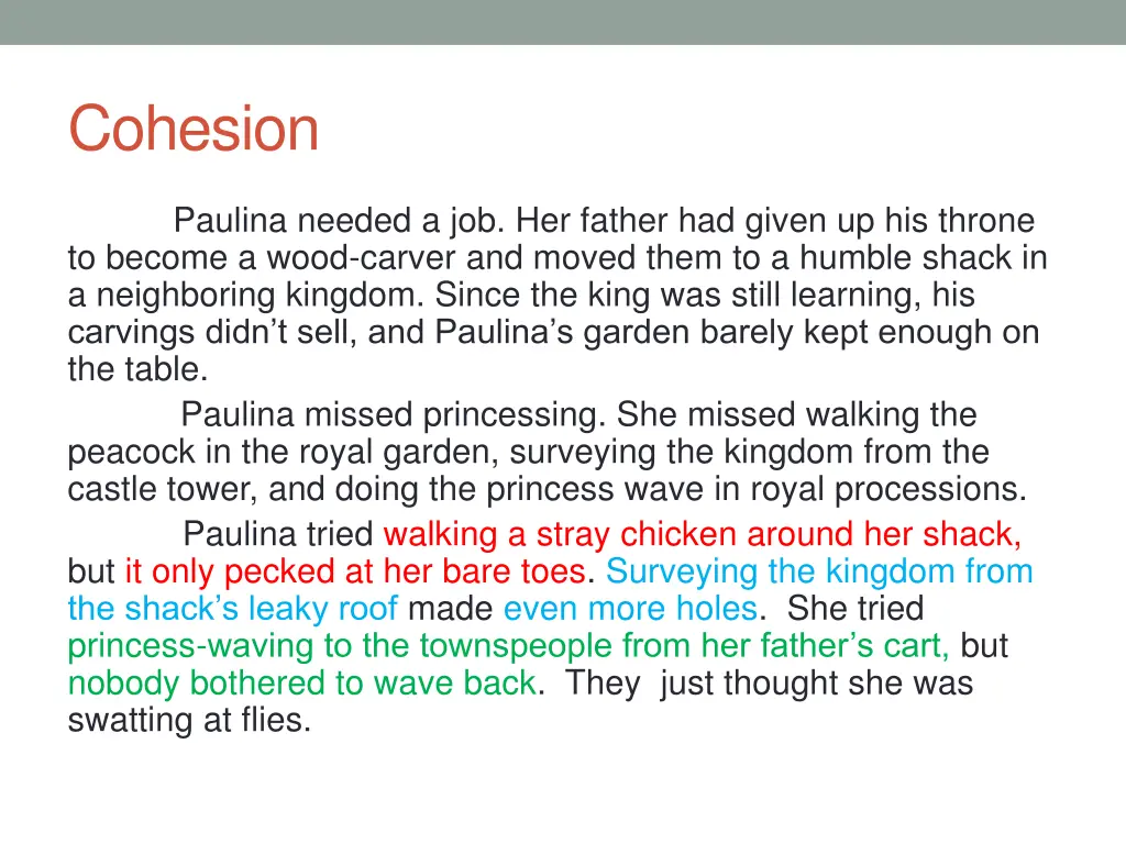cohesion 5