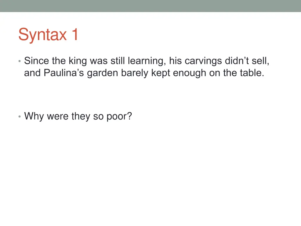 syntax 1 1