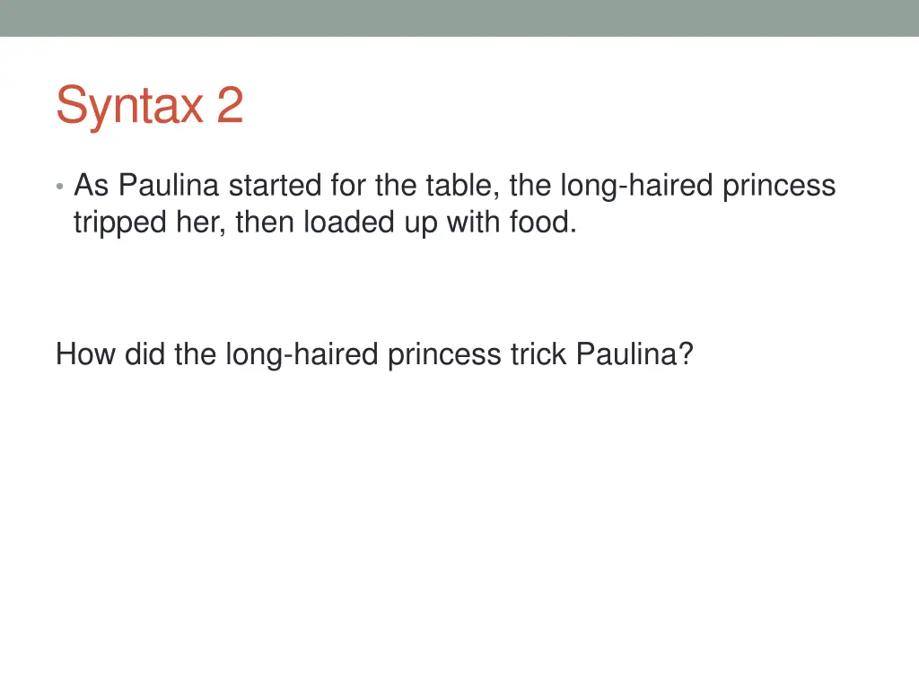 syntax 2 1