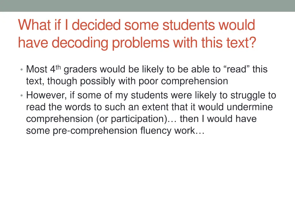 what if i decided some students would have