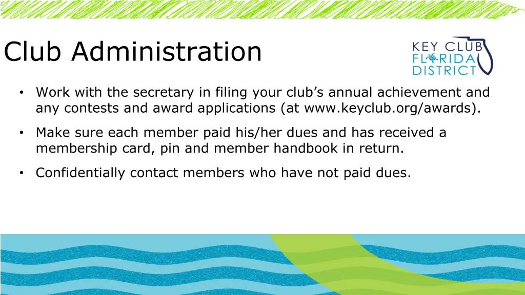 club administration