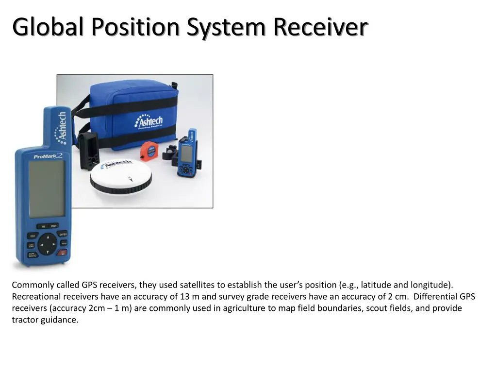 global position system receiver