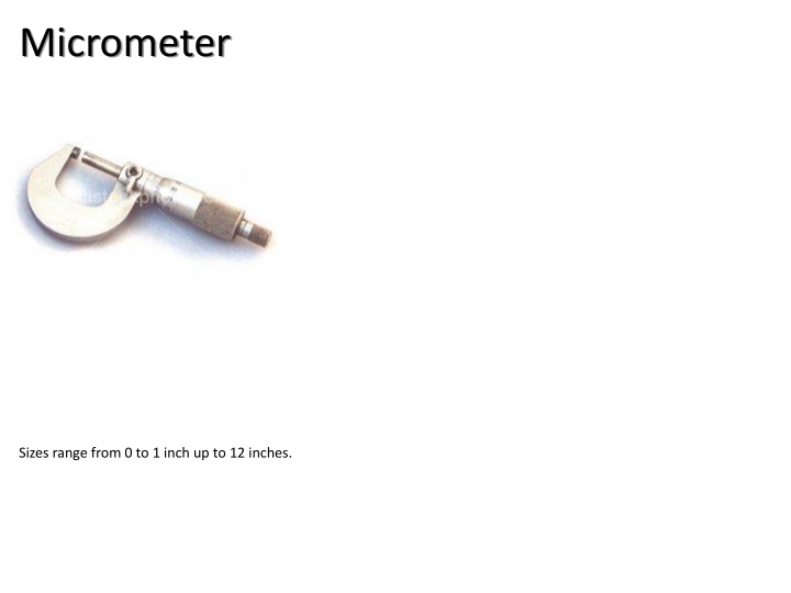 micrometer