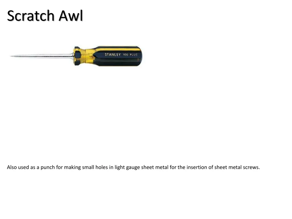 scratch awl