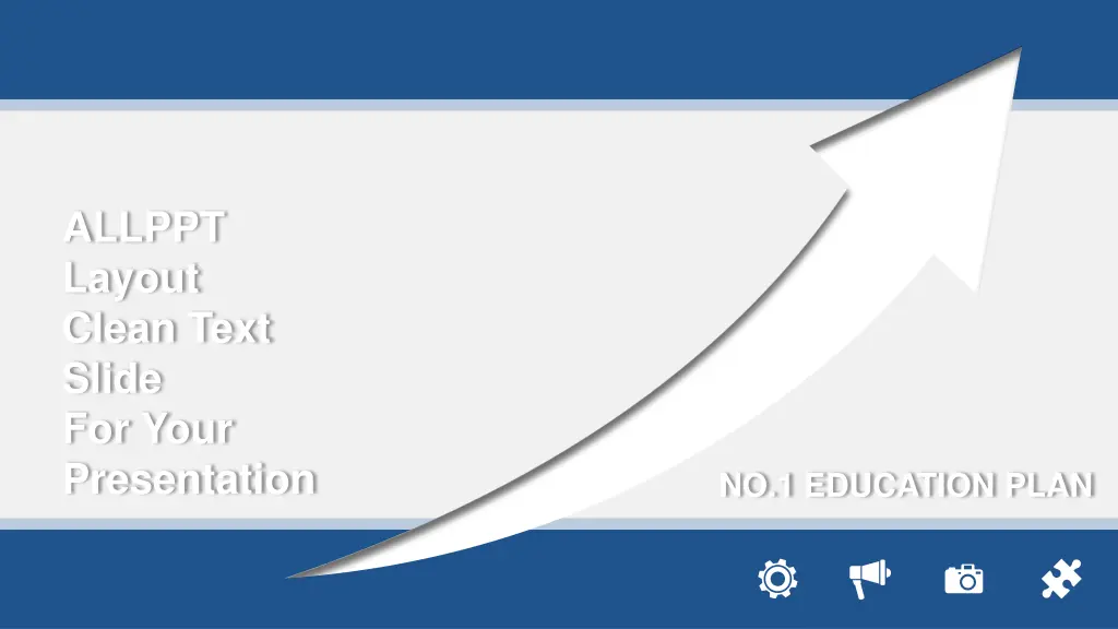 allppt layout clean text slide for your 1