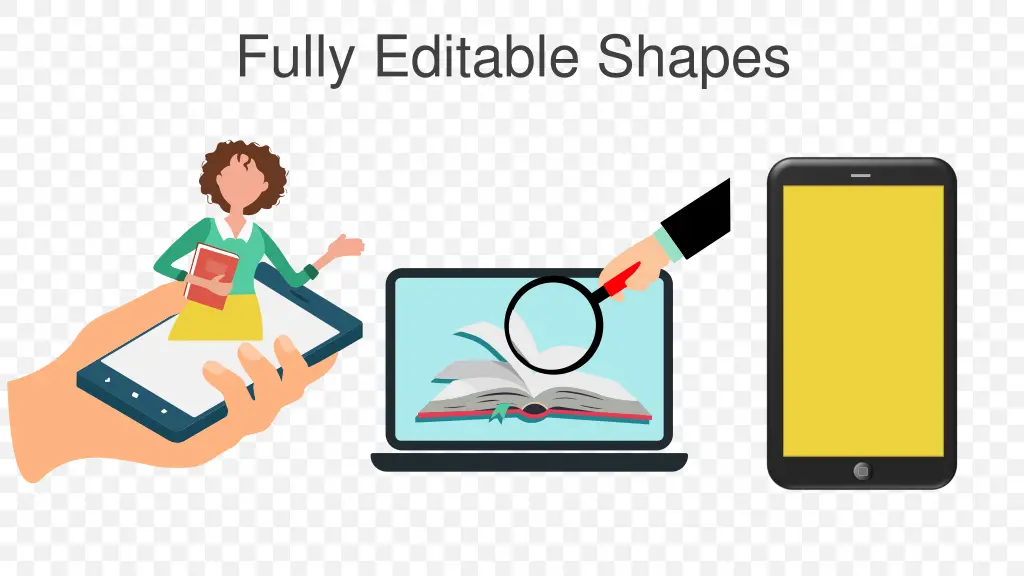 fully editable shapes 1