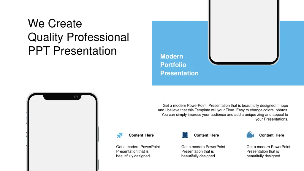 we create quality professional ppt presentation