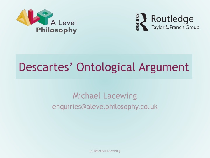 descartes ontological argument