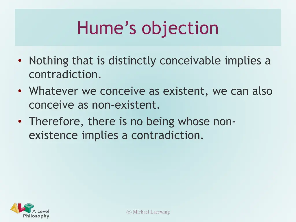 hume s objection