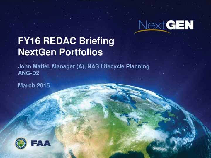 fy16 redac briefing nextgen portfolios