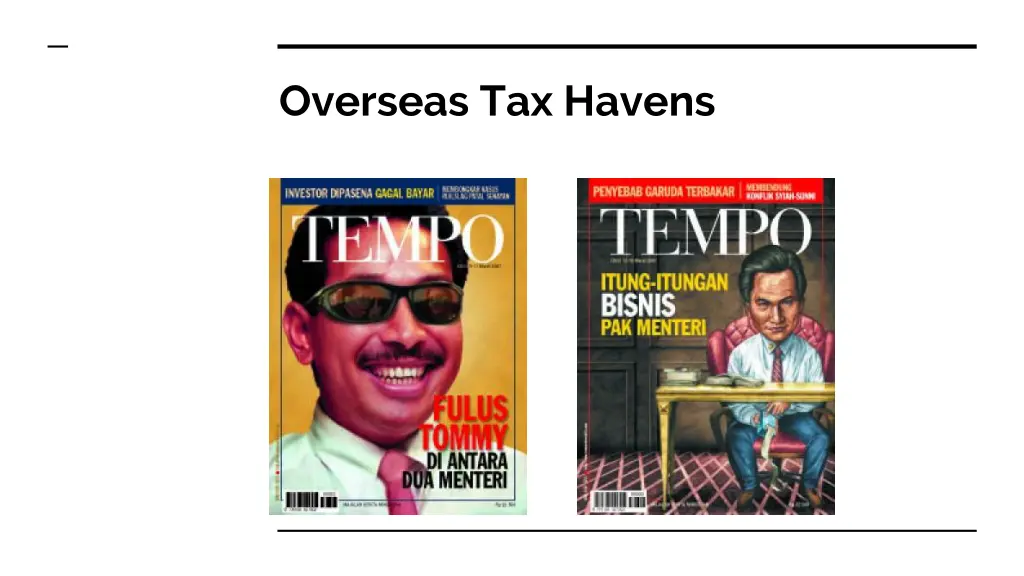 overseas tax havens