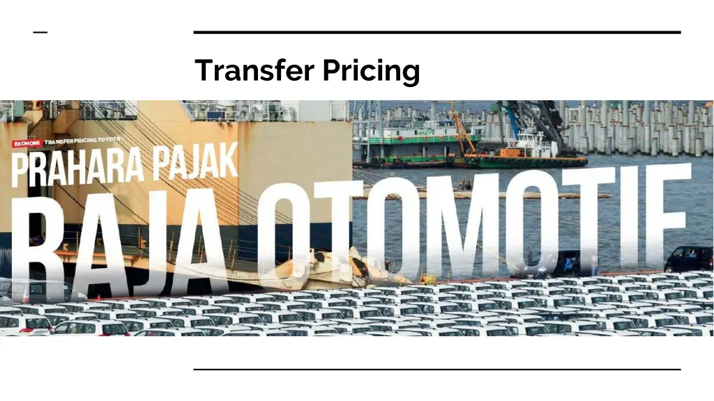 transfer pricing