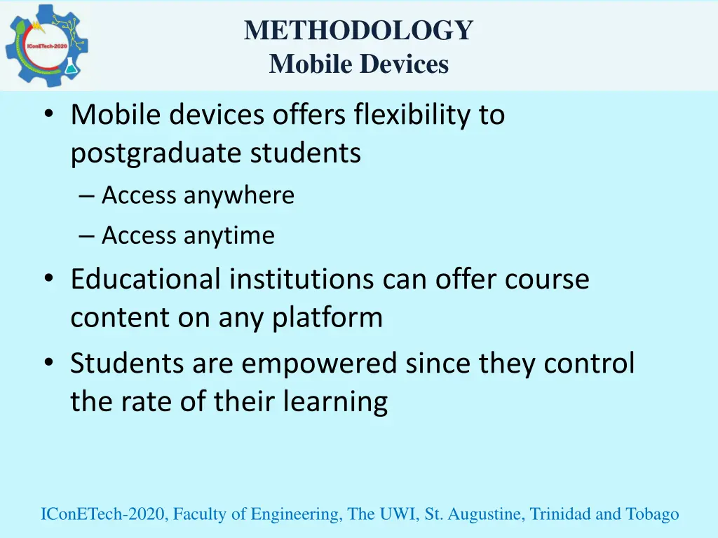 methodology mobile devices 1