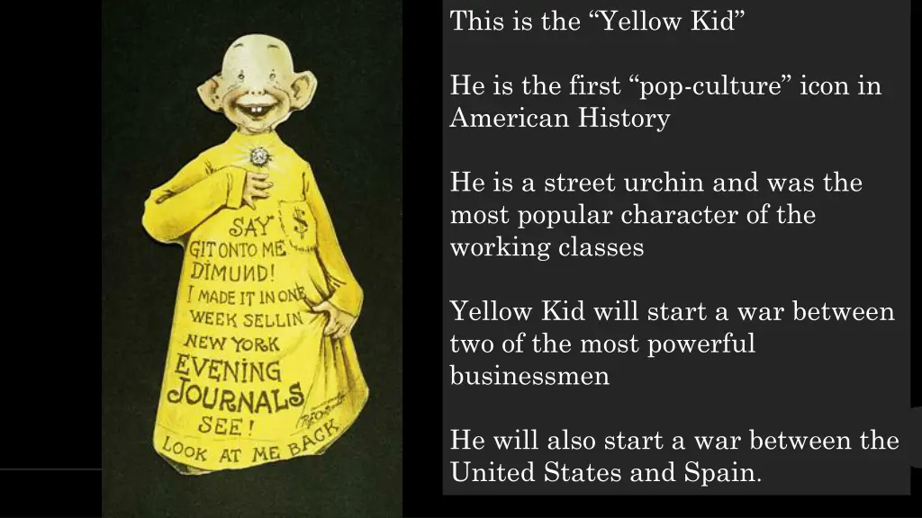 this is the yellow kid