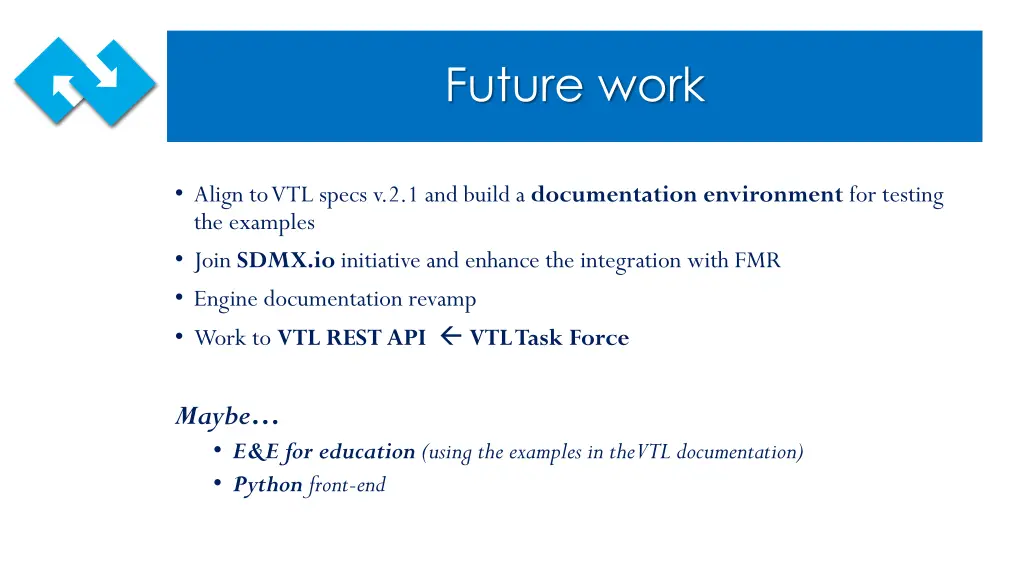 future work