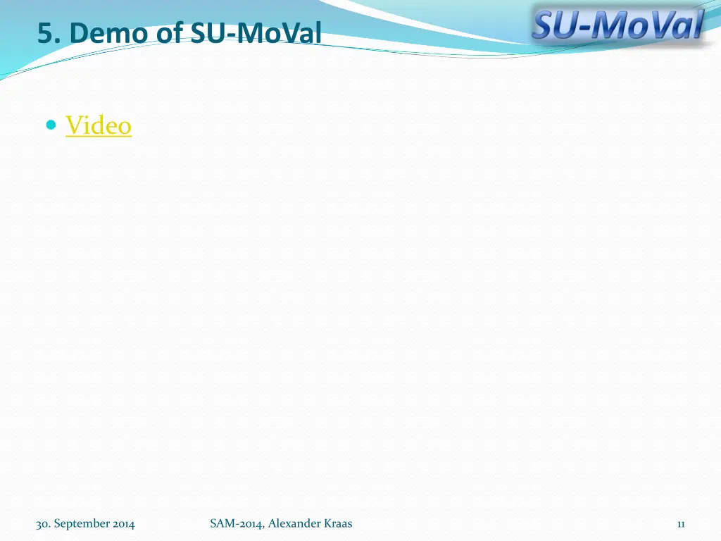 5 demo of su moval