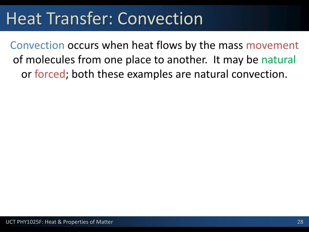 heat transfer convection