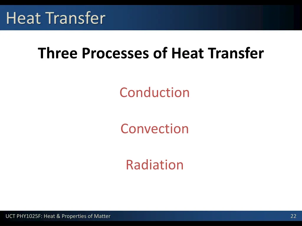 heat transfer